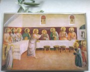 Icône Fresque de la Cène par fra Angelico : cadeau de première communion